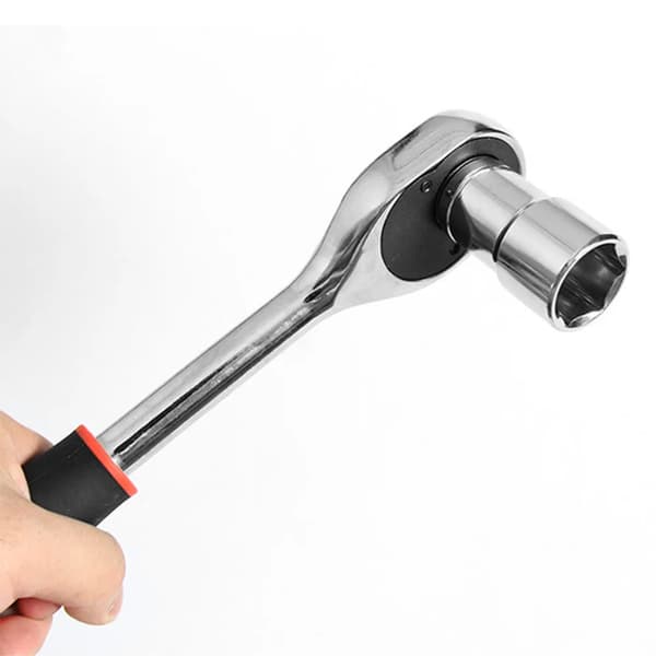 Ratsche Socket Skruenøglesæt, Holdbart Kulstofstål, 108-Delt Sæt,sort