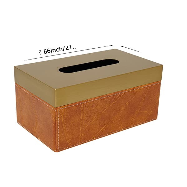 Tissue Box Holder, Modern Design, Mångsidig Organisatör,Apelsin