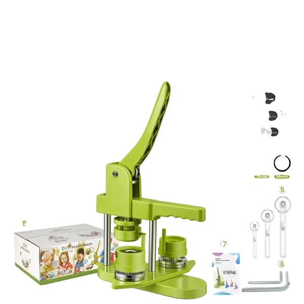 Knappemaskine, Ergonomisk Design, Alsidige Størrelser af Forme,grøn