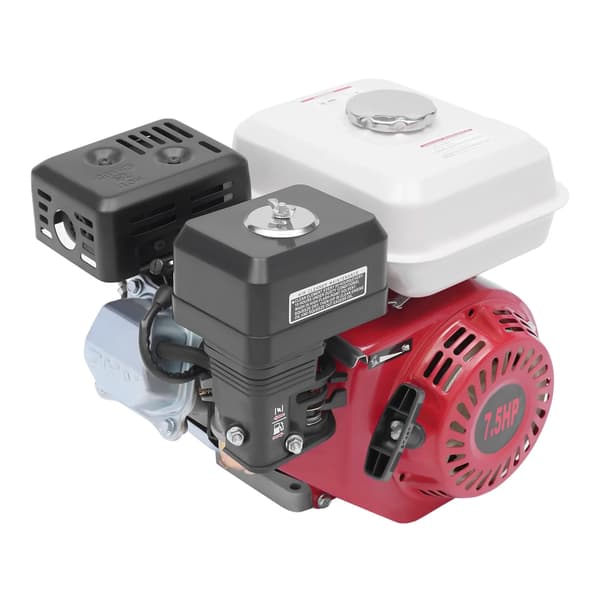 Gasmotor, luftkølet, 7,5HK,Rød