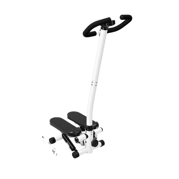 Fitness Stepper, Håndtag, Modstandsbånd,sort