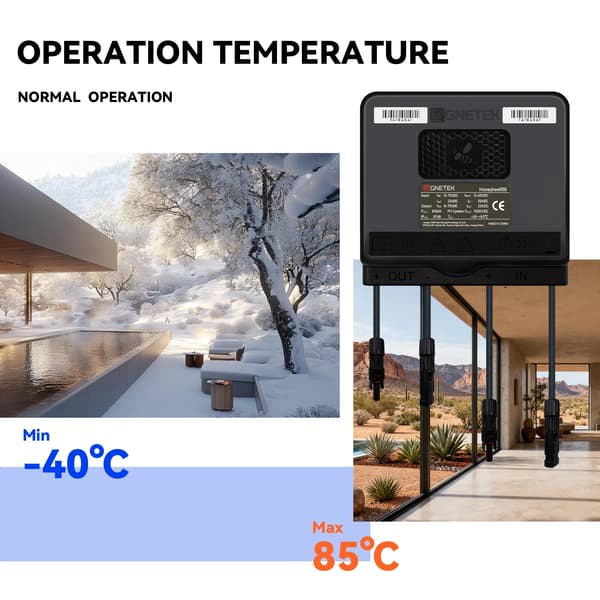 Strømoptimerer, Modulniveauledelse, Høj Effektivitet,850W Optimizer