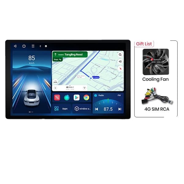 Bilstereo, Touchscreen, Multimedia-forbindelse, kompatibel med Citroen C5 2008-2017,X7 MAX 2+32GB 13"