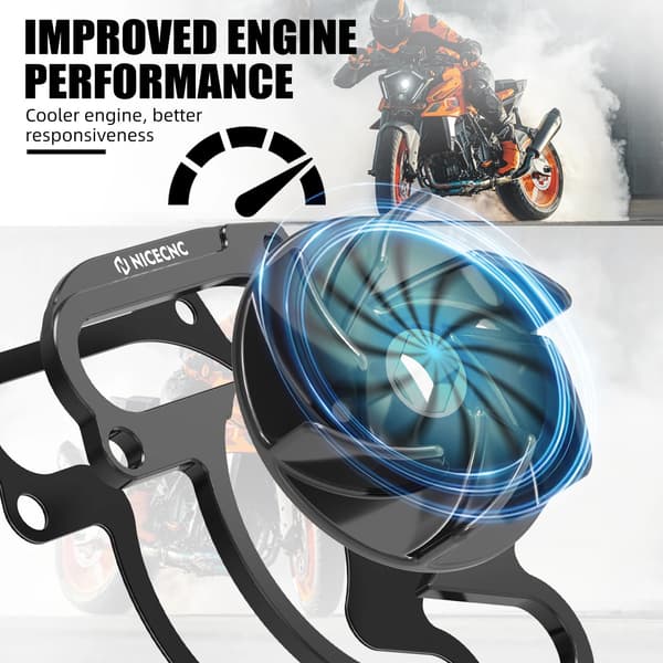Vattenpumpkit, överdimensionerad impeller, förbättrad hållbarhet,Orange