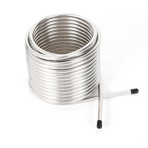Ølkøler, 304 rustfrit stål, dobbeltlagsdesign,Sølv