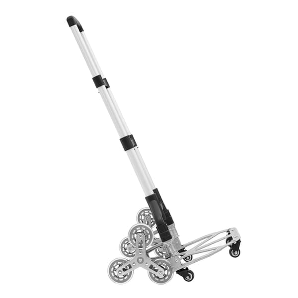 Trappeklatrer, Heavy Duty, Sammenklappeligt Design,sort