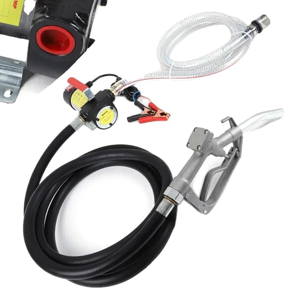 Dieselpumpe, Selvprimende, 50 L/min Kapacitet,sort