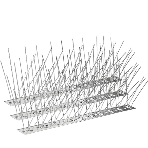 Anti-Due Spidser, Holdbart Rustfrit Stål, Nem Installation,3PCS-30 Torne