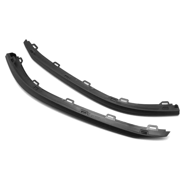 Front Bumper Lip, ABS Material, Sporty Design,1 par