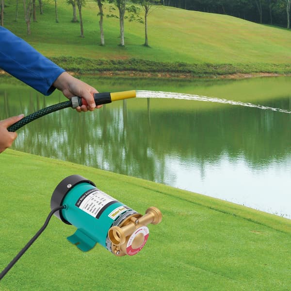 Boosterpump, Hög kapacitet, Tyst drift,svart, 230V, EU