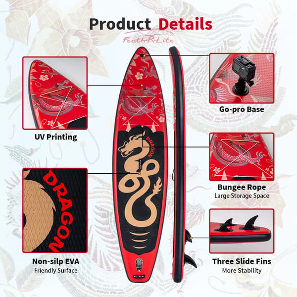 Paddle Board, Ultra-Let, Non-Slip Overflade,SUPFR17S