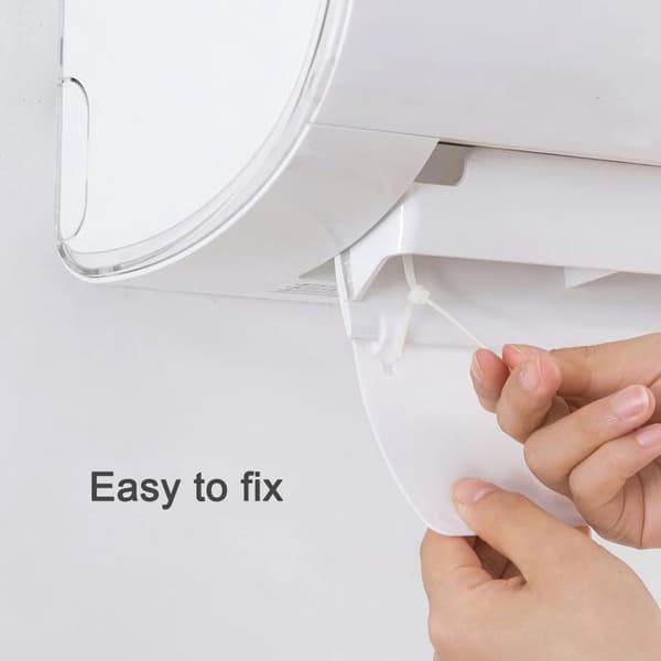Airconditioner Baffle, Teleskopisk Design, Buet Luftstrømskontrol,HVID