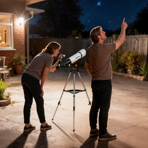 Astronomiskt Teleskop, Smartphone-adapter, Hög Förstoring,T1005-01-06805