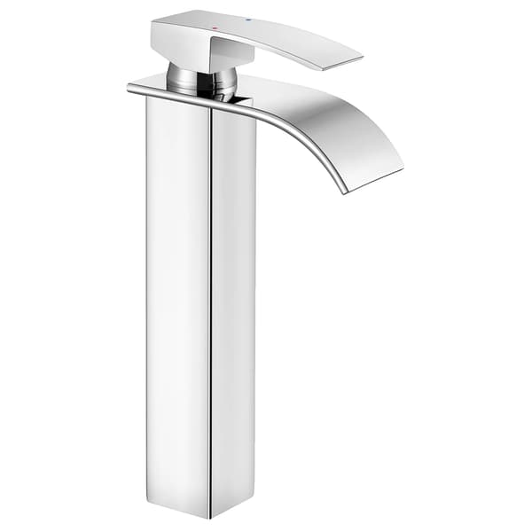 Vaskeskuffe, Vandfald Design, Poleret Krom Finish,Krom, G3/8