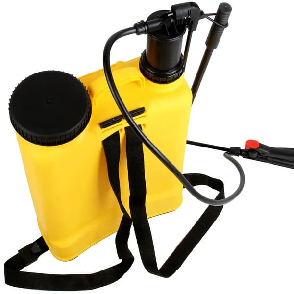 Rygsprøjte, Ergonomisk Design, Justerbar Spraykontrol,GUL