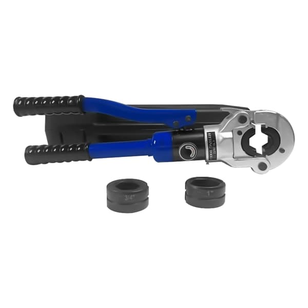 Hydraulisk Rörkrimpare, 98 KN Maximal Krimpkraft, Lättviktsdesign,Blå