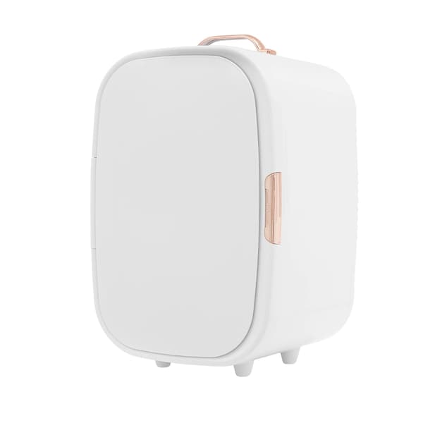 Mini kosmetik køleskab, dual strøm, lav støj drift,Beige