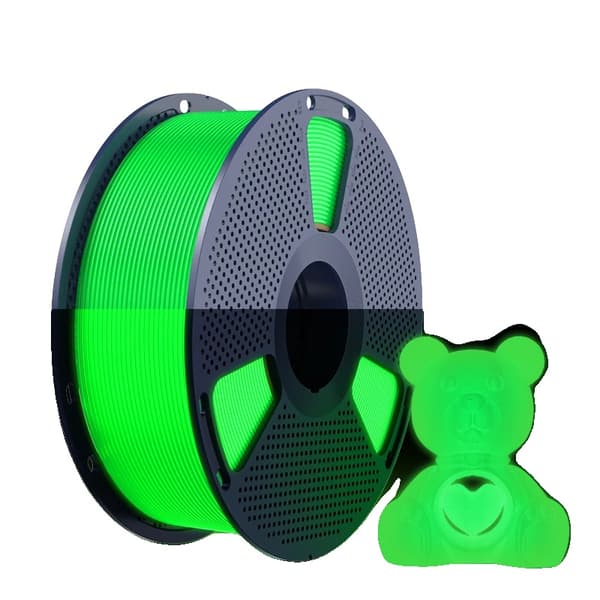 3D Filament, Luminiserande, Hög Ljusstyrka,Ljusgrön