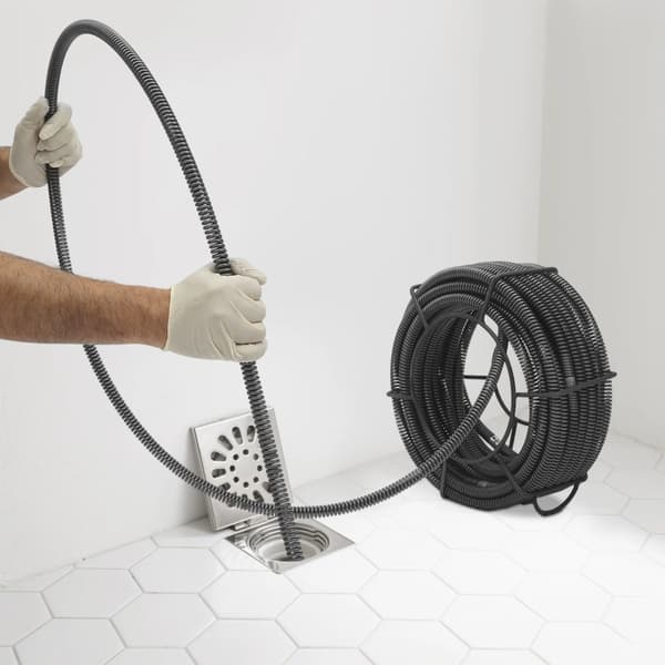 Rørrensningsspiral Sæt, Holdbart Materiale, Inkluderer Opbevaringsstativ,Grå