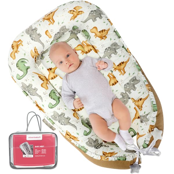 Baby Nest, Justerbart Design, Bærbart & Multifunktionelt,Gul
