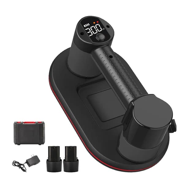 Elektrisk sugkopplyftare, intelligent display, hög lastkapacitet, låda (2 batterier)