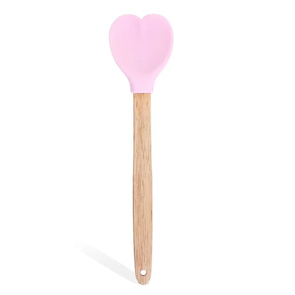 Røreske, Silikone Materiale, Varmebestandig,Pink