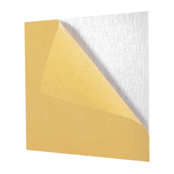 Akustikpaneler, Ljudisolering, Formstabil Design,Kvadrat, VIT, 0.9cm