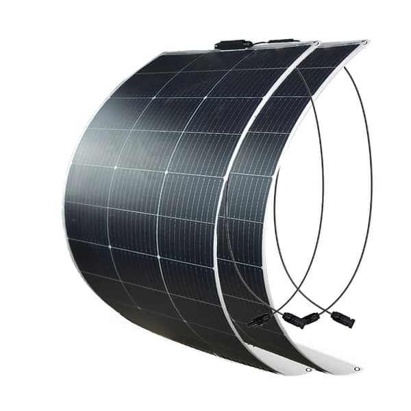 Fleksibel Solpanel, Høj Effektivitet, Vandtæt,2stk 125w panel