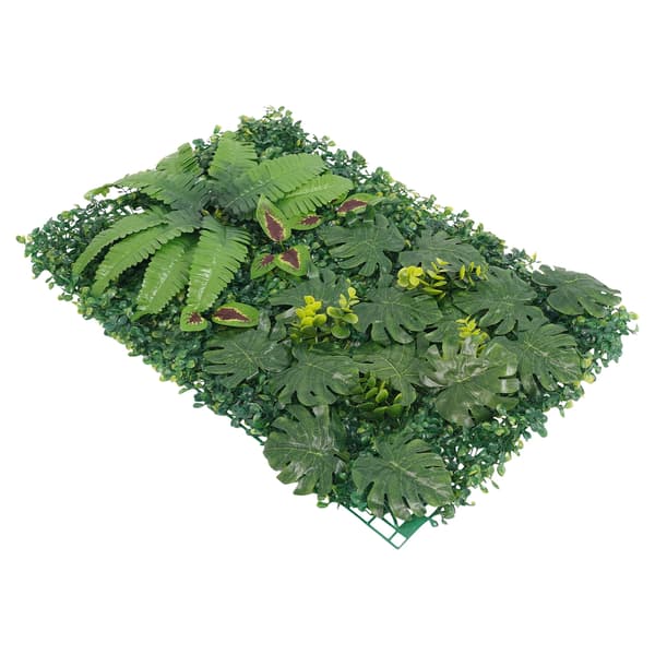 Kunstig Grøn Baggrund, 6 Paneler, Vedligeholdelsesfri Design,grøn