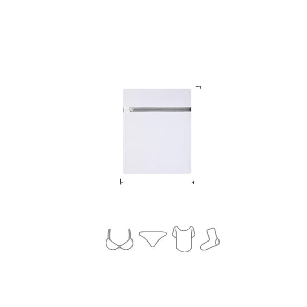 Mesh Vaskepose, Holdbart Materiale, Pladsbesparende Design,S 1PC