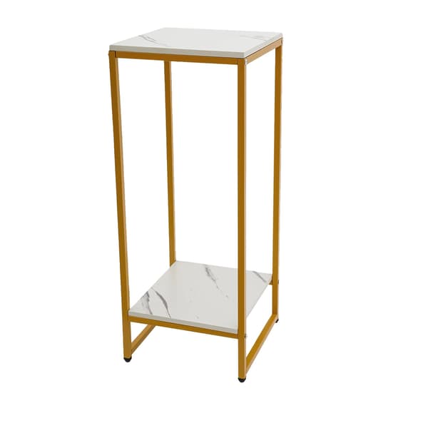 Växtställ, Två-nivå Design, Modern Estetik,Guld, M