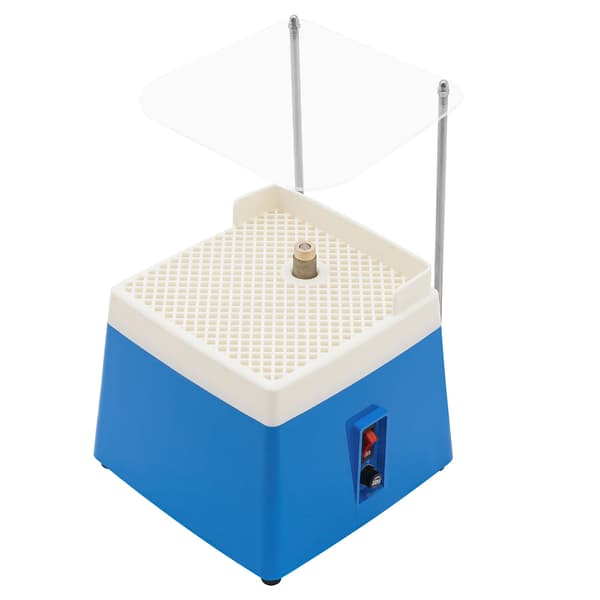 Glas Slibemaskine, 65W Effekt, Automatisk Vandforsyning,Blå