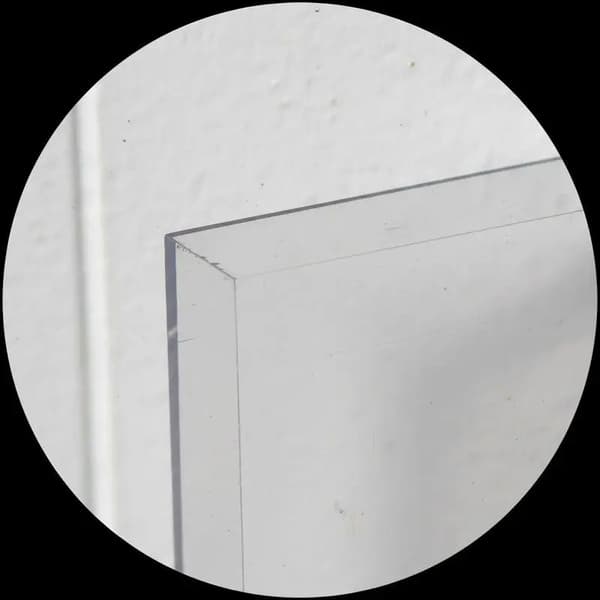 Slat Gardin, PVC Materiale, 50% Overlap,hær grøn