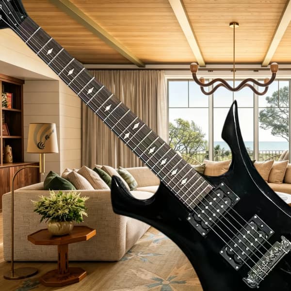 Guitar, Mahogni Krop, Fast Bro,sort