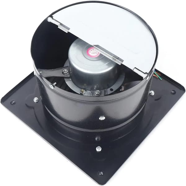 Industriel Vægventilator, Multifunktionel Aksialventilator, Effektiv Ventilation,sort