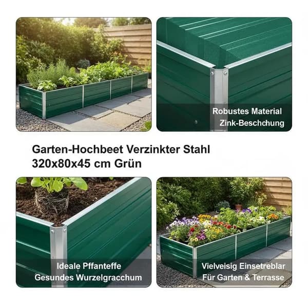 Planter, Holdbart Metal, Ergonomisk Design,hær grøn