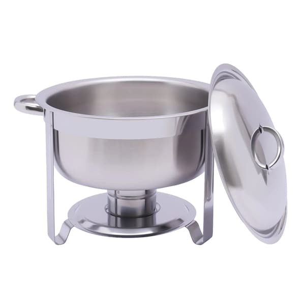 Chafing Dish Set, Rostfritt Stål, Stapelbar Design,Silver