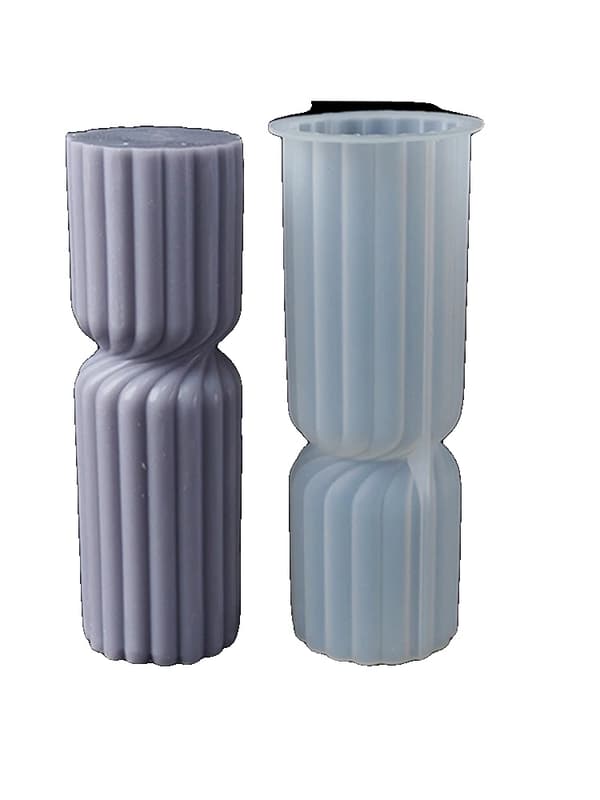 Stearinlysform, Fleksibel Silikone, Nem at Bruge,004