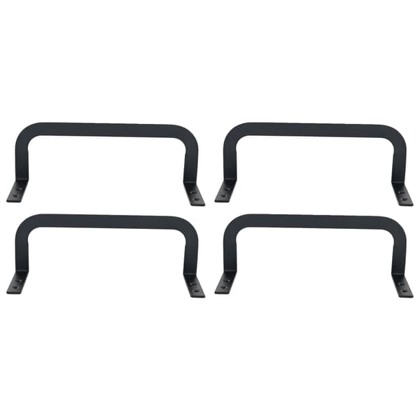 Madrasholder, Skridsikker Design, Holdbar Jernkonstruktion,sort