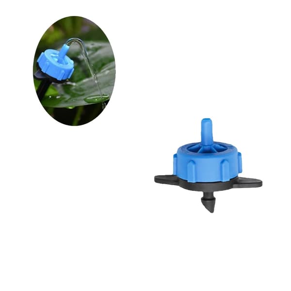 Dryppemitters, Justerbar Flow Rate, Nem Installation,8L 100Pcs
