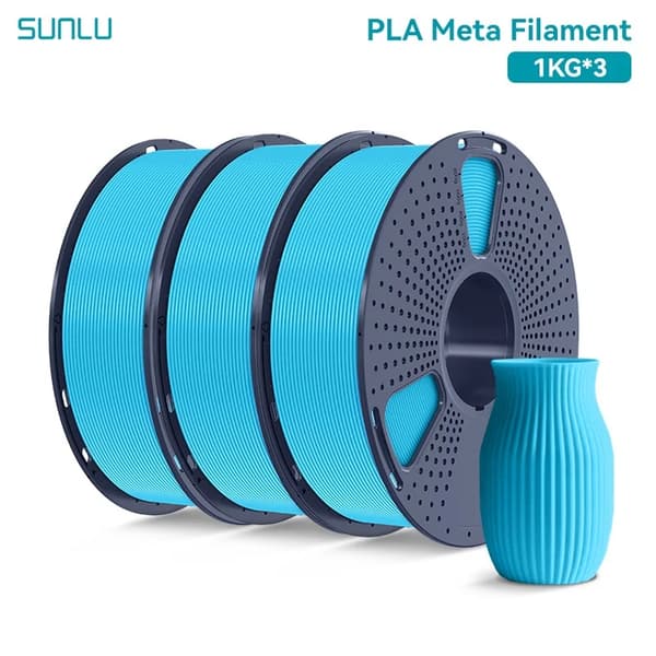3D-printer filament, PLA-material, 1,75 mm diameter,PLAMT Himmelblå