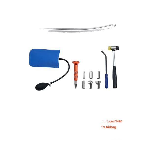 Dent Trækkersæt, Ergonomisk Værktøj, Malefri Reparation,12Pcs