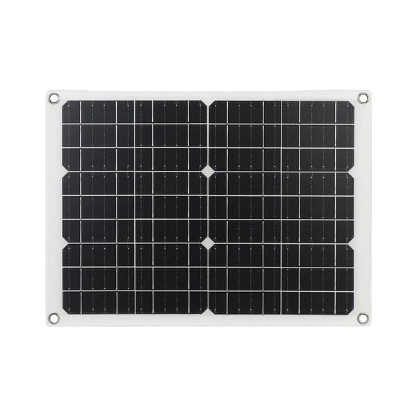 Solpanel, Fleksibelt Design, Høj Effektivitet,1 stk 20W solpanel