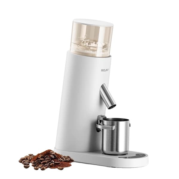 Kaffekvarn, 60 Precisionsmalningsinställningar, Sladdlös Design,VIT