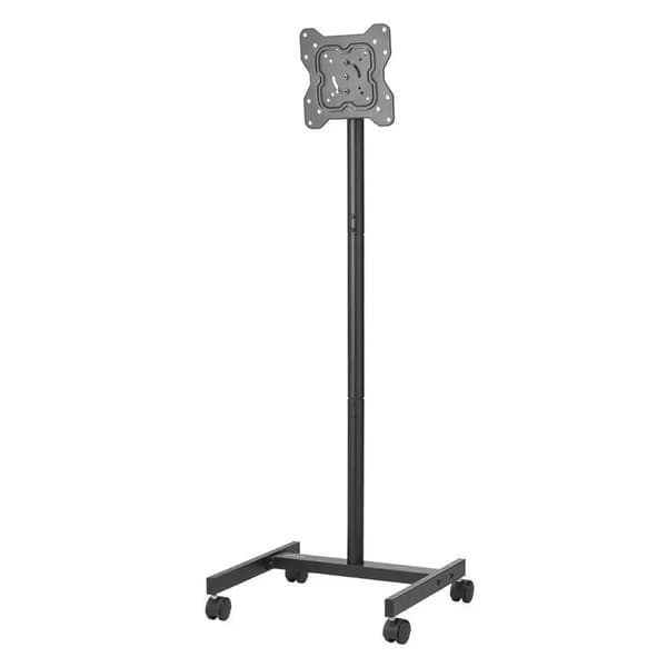 TV-stander, Mobil Design, Justerbar Højde,sort