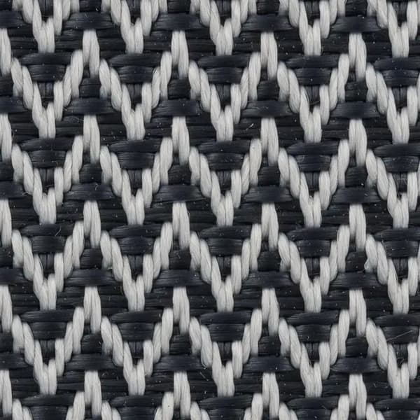 Utomhusmatta, PVC-material, gummibaksida,Gris