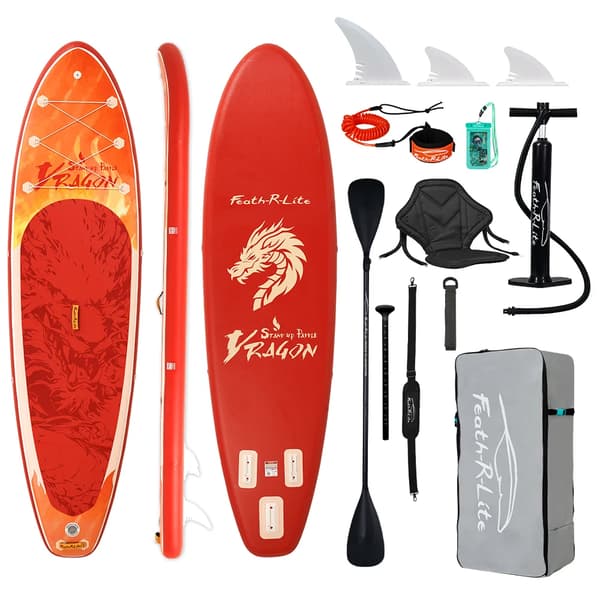 SUP Board, Oppustelig, Skridsikker Overflade,Drage 200KG+