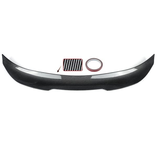 Bageste Spoiler, Højkvalitets ABS, Passer til Coupe Model E82,Kulfiberlook