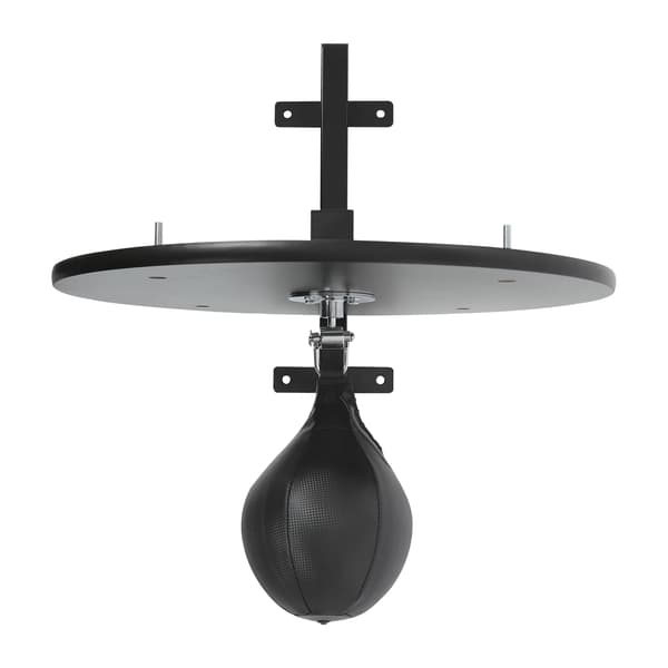 Speed Bag Platform, Vægmonteret Design, Justerbar Højde,sort