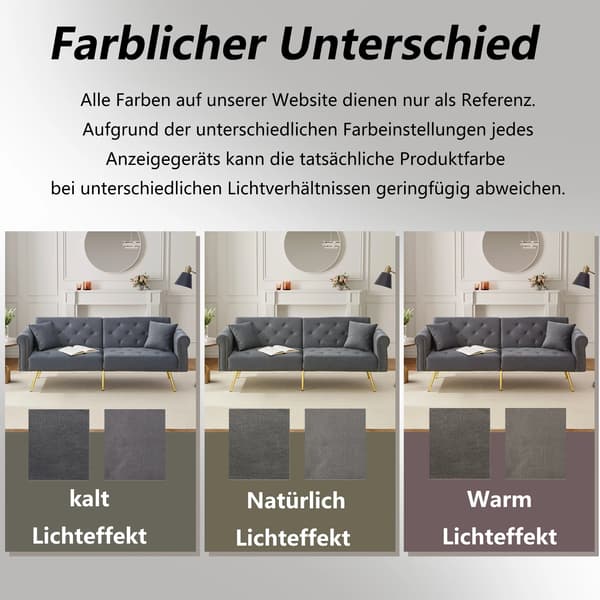 Soffa Säng, Sammet Material, Bredd Mindre än 2000mm, Justerbart Ryggstöd, Stöder över 150 kg, Ergonomiskt Skum